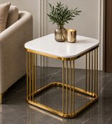 Marble Top Luxury Side Table