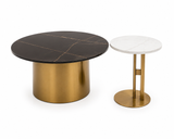 Aureo MS PVD Coffee Table with Ceramic Top