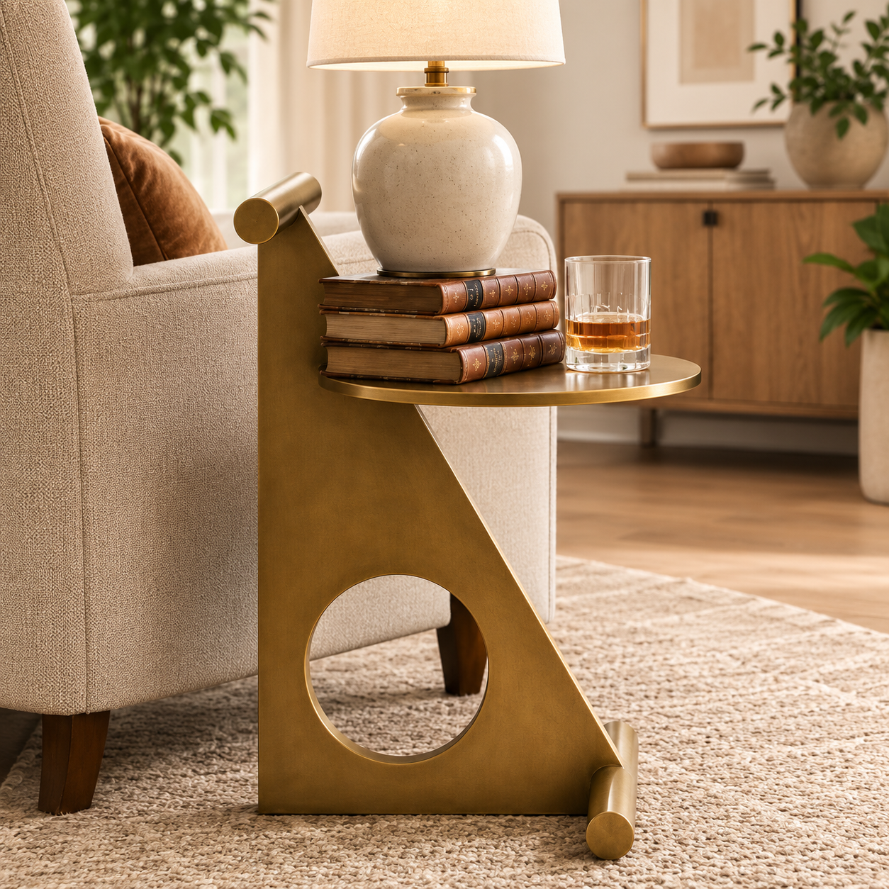Luxury Designer Accent Table