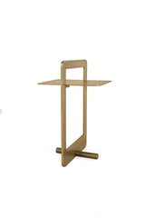 Modern C-Shaped Accent Table