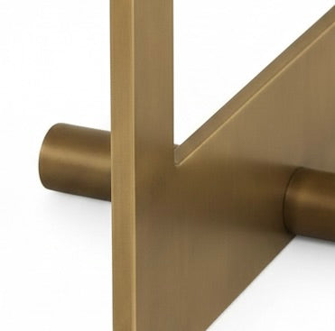Modern C-Shaped Accent Table