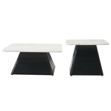 Modern Marble Coffee Table Set