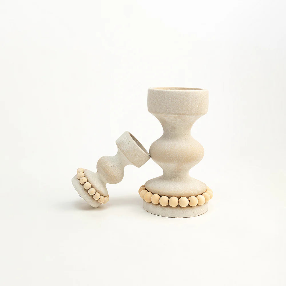 Clay Candle Holder