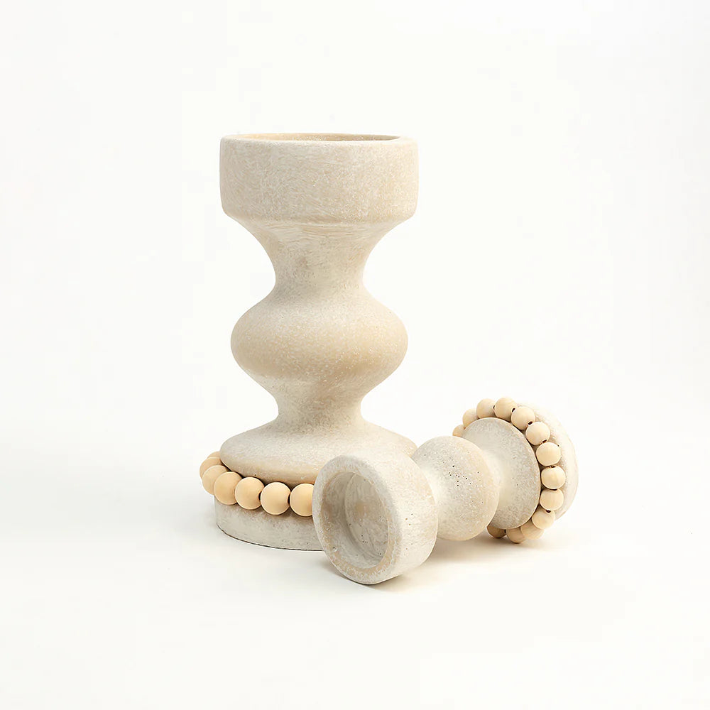 Clay Candle Holder