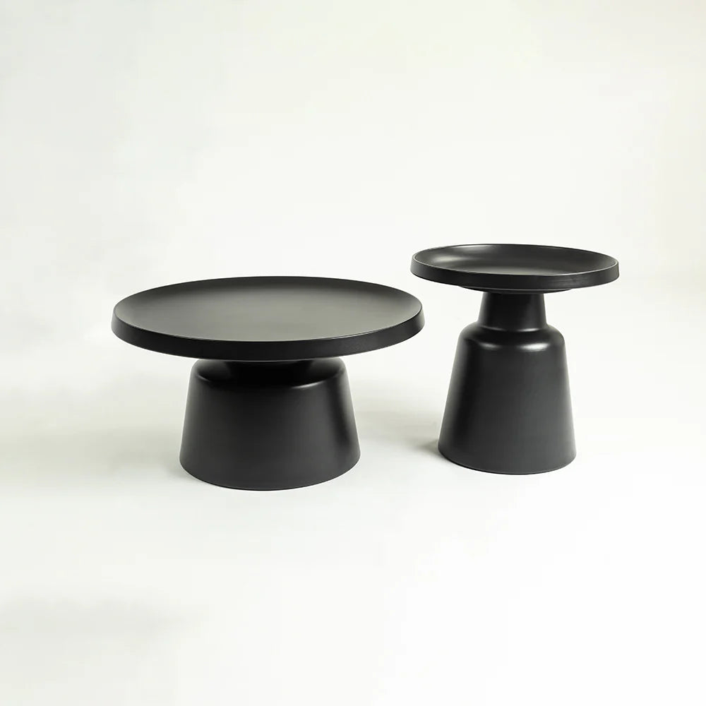 Nora Bennett Round Coffee Tables Set of 2