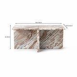 Faris Sawar Marble Coffee Table Set of 2