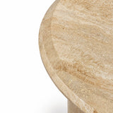 Elara Travertine Marble Coffee Table Set of 2