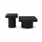 Elliot Mango Wood Coffee Table Set of 2