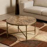 Emie Marble Coffee Table - Large
