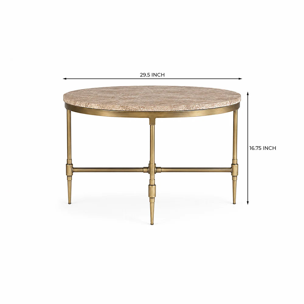 Emie Marble Coffee Table - Large