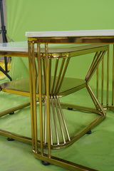 Volta MS PVD Coffee Table with Ceramic Top