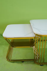 Volta MS PVD Coffee Table with Ceramic Top