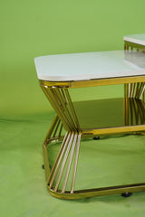 Volta MS PVD Coffee Table with Ceramic Top